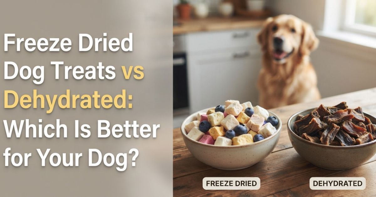 Freeze Dried Dog Treats vs Dehydrated